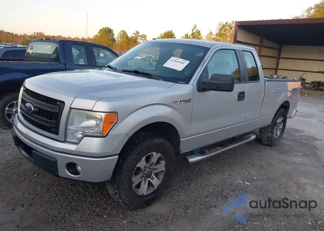2013 Ford F-150 Stx from USA, damaged, VIN 1FTFX1CF7DFB15550